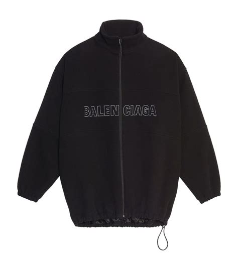 balenciaga fleece jacket